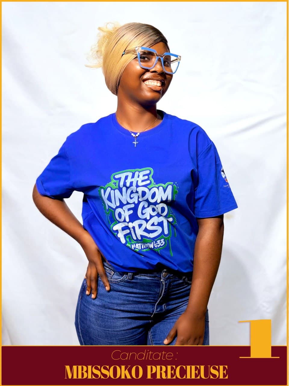 MBISSOKO PRECIEUSE, candidate numéro 1